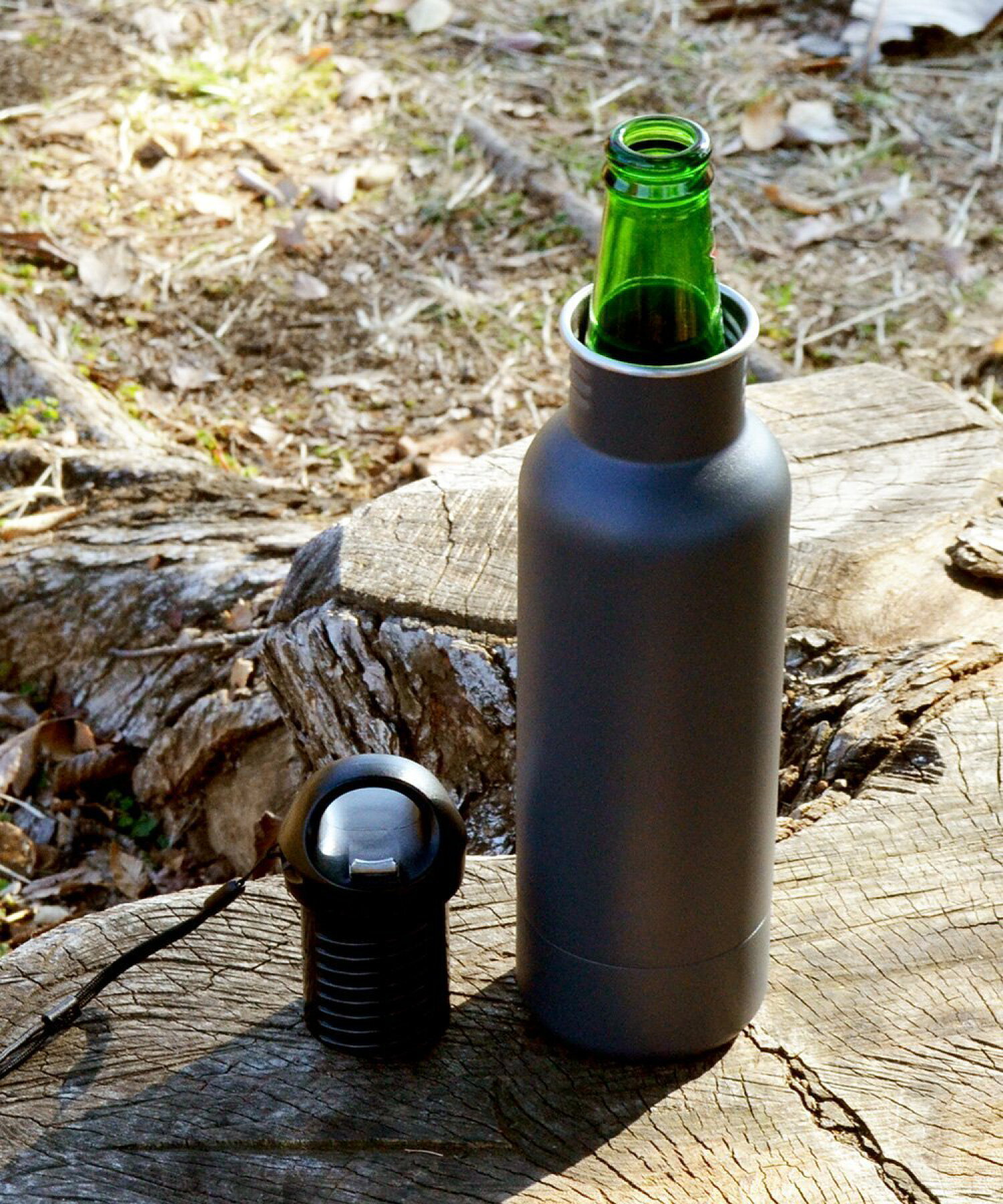 BottleKeeper 保冷瓶ホルダー《チャコール》